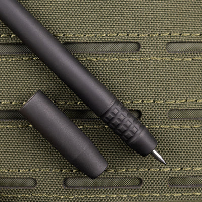 Titanium TechLiner Grid Pen -- DLC (Blasted)