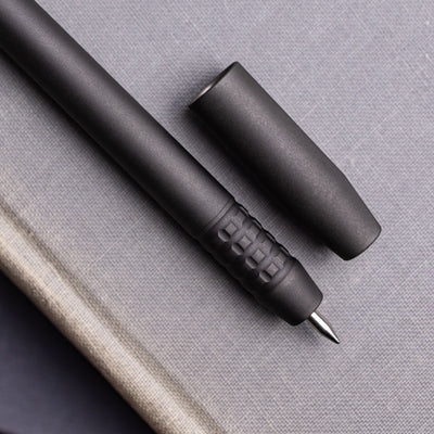 Titanium TechLiner Grid Pen -- DLC (Blasted)