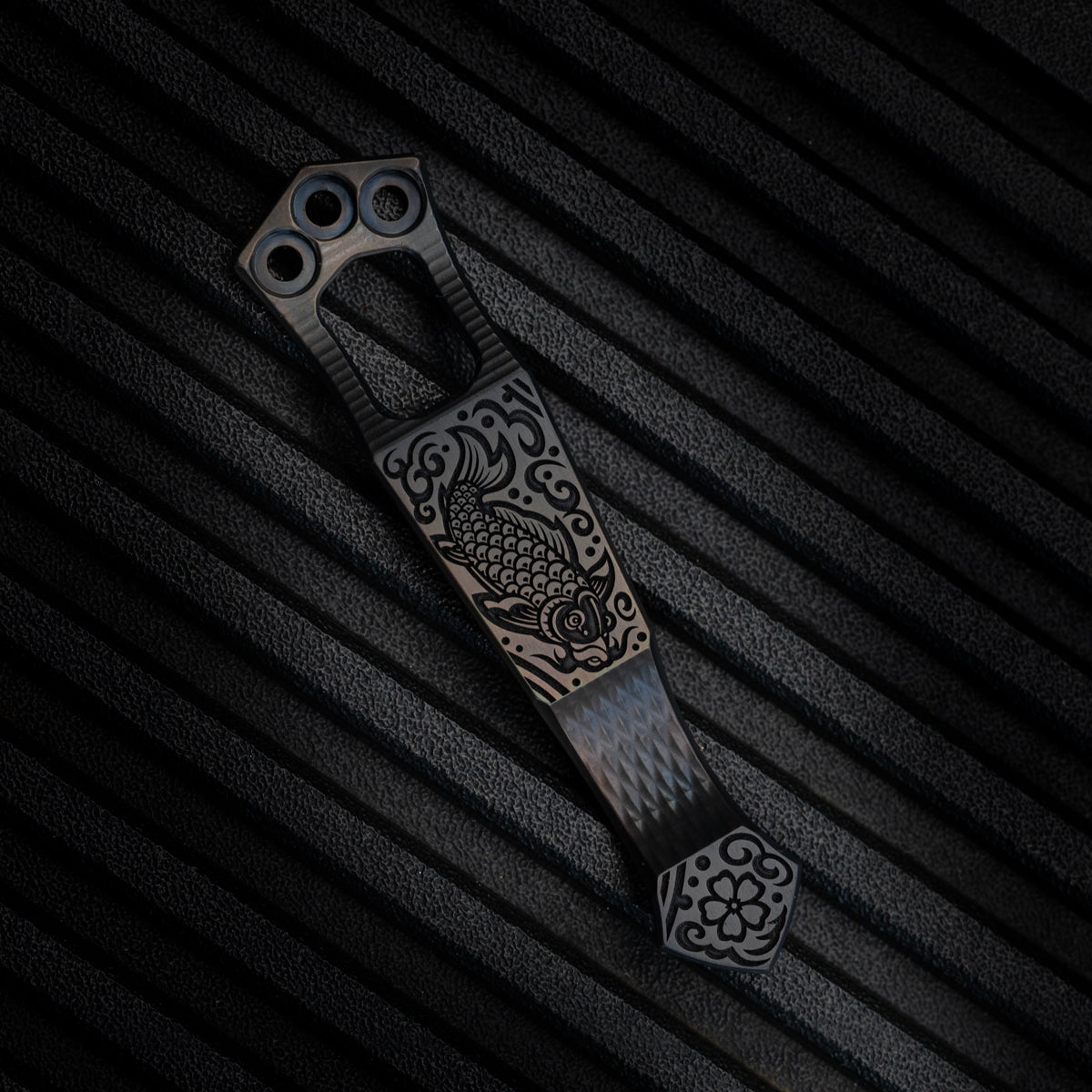 Steel Flame x Ti2 -- 3 Hole Koi Clip (TRD)