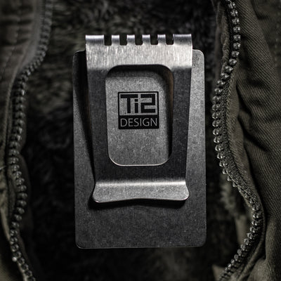 Minimalist Wallet -- Titanium